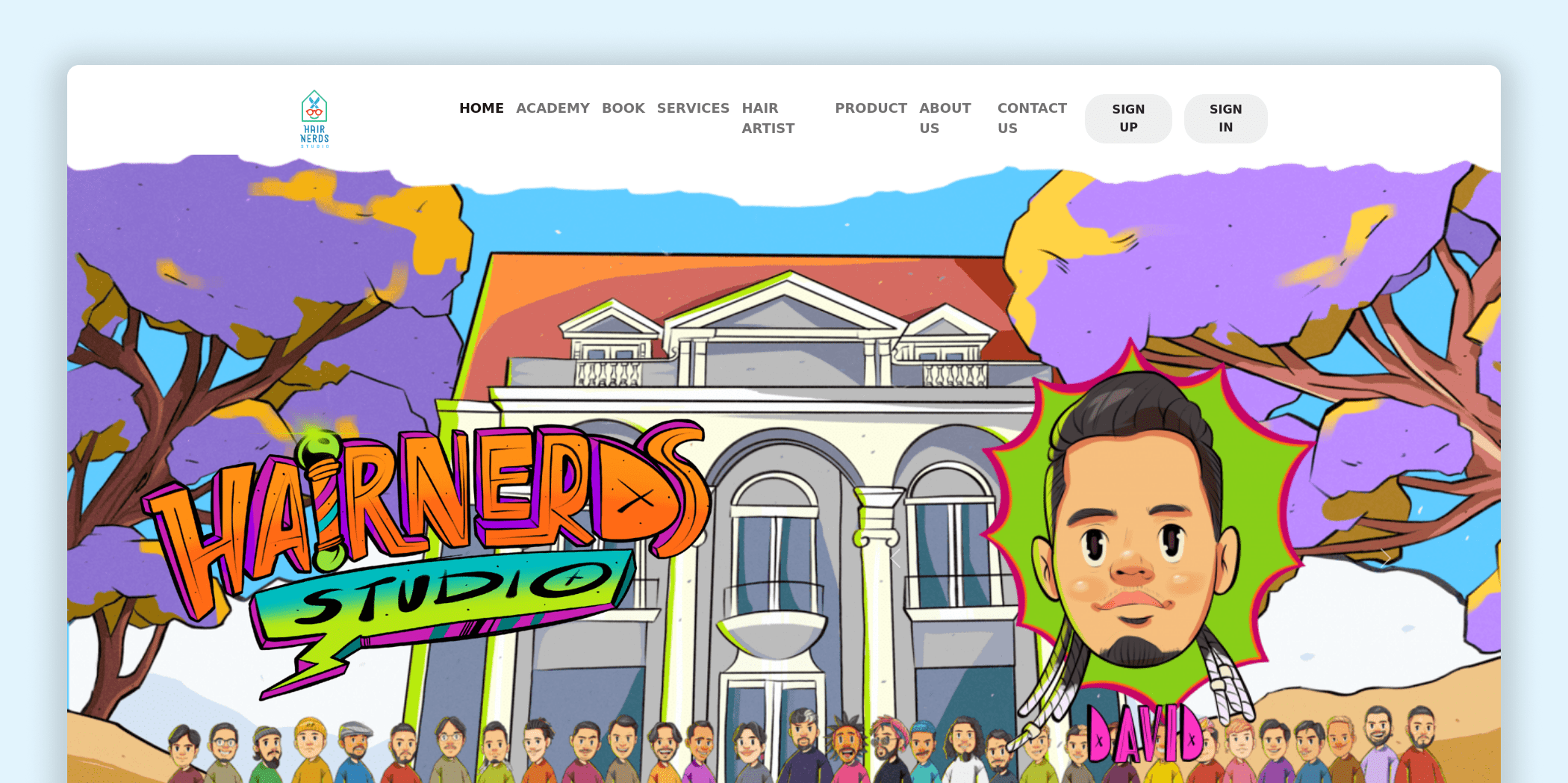 Hairnerds Website